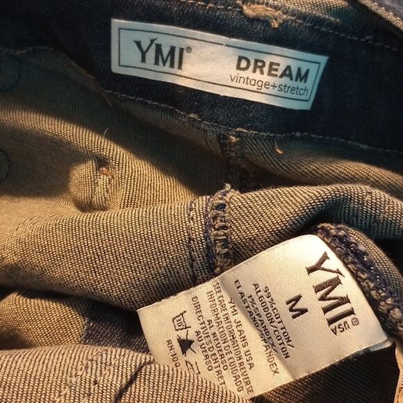 YMI ladies size medium new without tags overalls dream‎ vintage+stretch - Picture 4 of 4